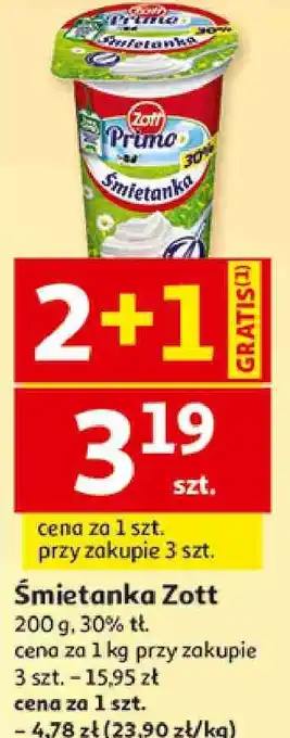 Śmietanka 30% Zott Primo
