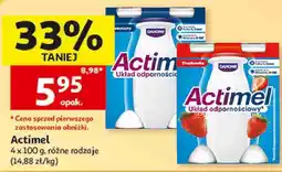 Auchan Napój jogurtowy Actimel Danone oferta