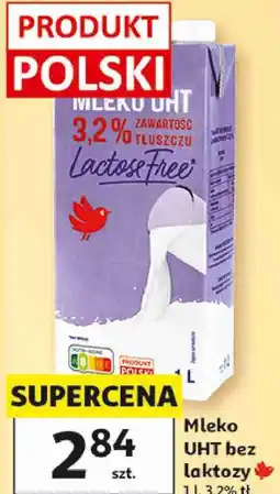 Auchan Mleko UHT bez laktozy 3,2% tł oferta