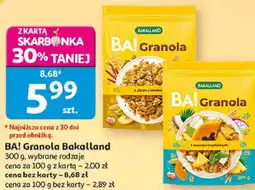 Auchan BA! Granola Bakalland oferta