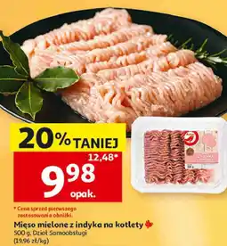 Auchan Mięso mielone z indyka na kotlety oferta