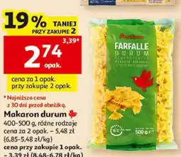 Auchan Makaron durum Auchan oferta