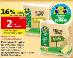 Auchan Pieczywo chrupkie Auchan Pewni Dobrego oferta