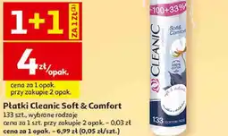 Auchan Płatki Cleanic Soft & Comfort oferta