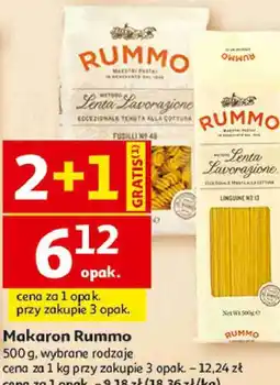 Auchan Makaron Rummo oferta