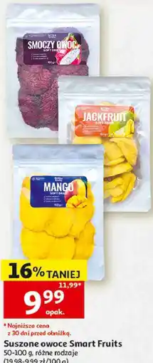 Auchan Suszone owoce Smart Fruits oferta