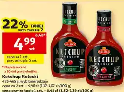 Auchan Ketchup Roleski, wybrane rodzaje oferta