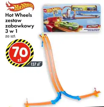 Hot Wheels zestaw zabawkowy 3 w 1