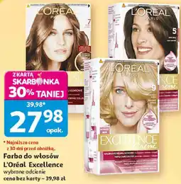 Auchan Farba do włosów L'Oréal Excellence, wybrane odcienie oferta