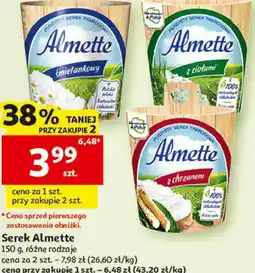 Auchan Serek Almette różne rodzaje oferta