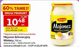 Auchan Majonez dekoracyjny Winiary oferta