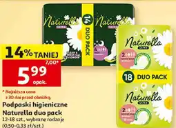 Auchan Podpaski higieniczne Naturella duo pack oferta