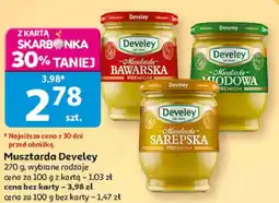 Auchan Musztarda Develey oferta