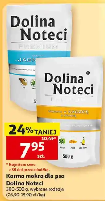Karma mokra dla psa Dolina Noteci