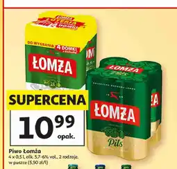 Auchan Piwo Łomża oferta