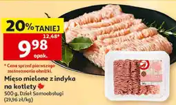 Auchan Mięso mielone z indyka na kotlety oferta