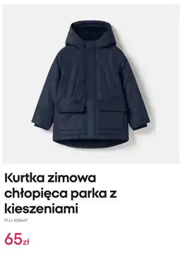 Pepco Kurtka zimowa chłopięca parka z kieszeniami oferta