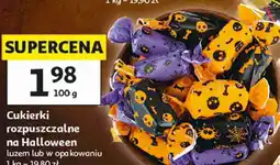 Auchan Cukierki rozpuszczalne na Halloween oferta