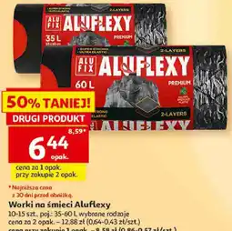 Auchan Worki na śmieci Aluflexy oferta