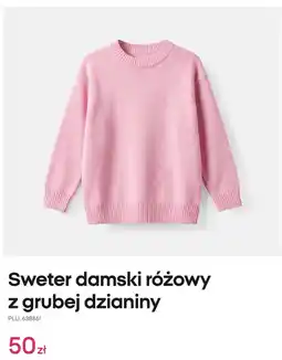 Pepco Sweter damski różowy z grubej dzianiny Pepco oferta