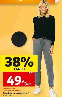Auchan Spodnie damskie city Inextenso oferta