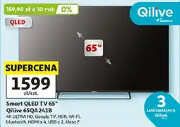 Auchan Smart QLED TV 65 Qilive 65QA241B oferta