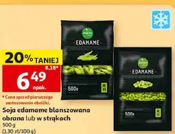 Auchan Soja edamame blanszowana obrana lub w strąkach Seacon oferta