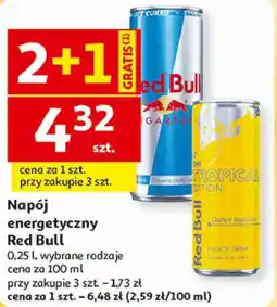 Auchan Napój energetyczny Red Bull oferta