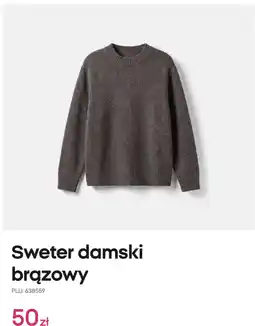 Pepco Sweter damski brązowy oferta