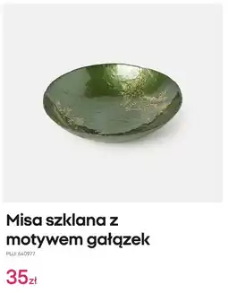 Pepco Misa szklana z motywem gałązek oferta