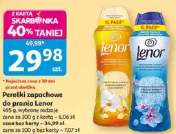 Auchan Perełki zapachowe do prania Lenor oferta