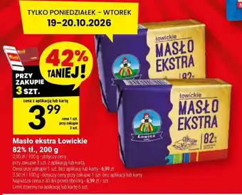 Twój Market Masło ekstra Łowickie oferta