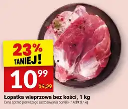 Twój Market Łopatka wieprzowa bez kości oferta