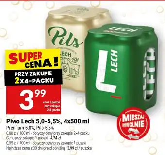 Twój Market Piwo Lech oferta