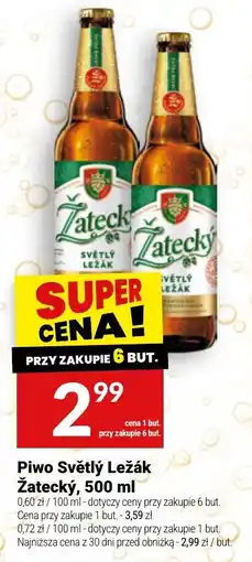 Twój Market Piwo Světlý Ležák Žatecký oferta