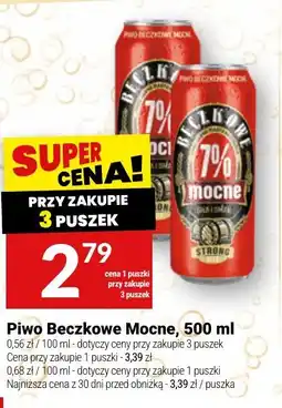 Twój Market Piwo Beczkowe Mocne oferta