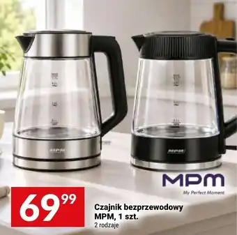 Twój Market Czajnik bezprzewodowy MPM oferta