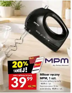 Twój Market Mikser ręczny MPM oferta