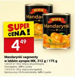 Twój Market Mandarynki segmenty MK oferta