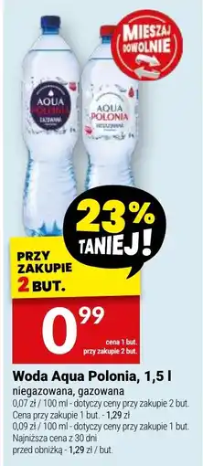 Twój Market Woda Aqua Polonia oferta