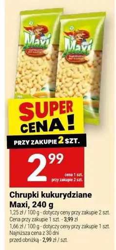 Twój Market Chrupki kukurydziane Maxi oferta