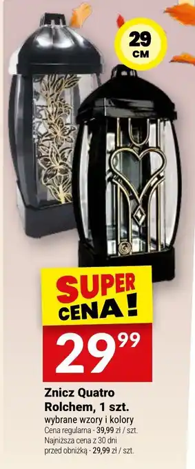 Twój Market Znicz Quatro Rolchem oferta