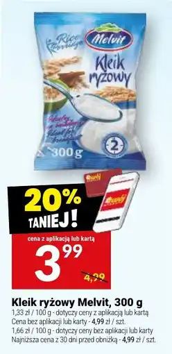 Twój Market Kleik ryżowy Melvit oferta