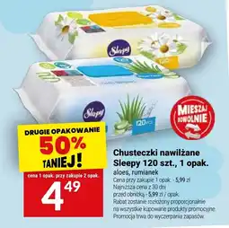 Twój Market Chusteczki nawilżane Sleepy oferta