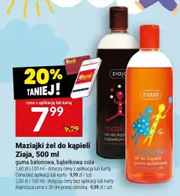 Twój Market Maziajki żel do kąpieli Ziaja oferta