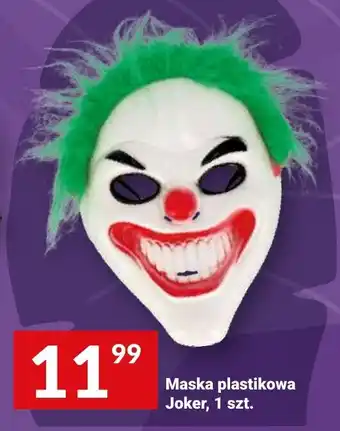 Maska plastikowa Joker