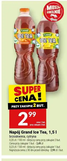 Twój Market Napój Grand Ice Tea oferta
