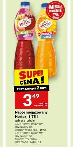 Twój Market Napój niegazowany Hortex oferta