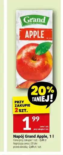 Twój Market Napój Grand Apple oferta