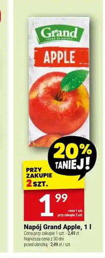 Twój Market Napój Grand Apple oferta